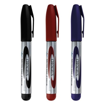 12 xxx ПЕРМАНЕНТНЫЙ МАРКЕР КРУГЛЫЙ ЧЕРНЫЙ РУЧКА