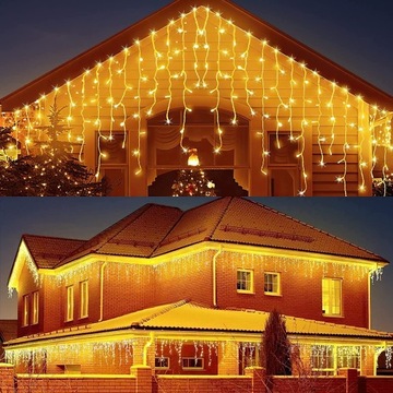 BELLALICHT УЛИЧНАЯ РОЖДЕСТВЕНСКАЯ СВЕТОВАЯ ЗАНАВЕСА STARS 400 LED 10M