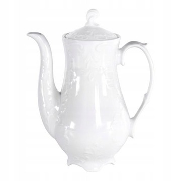 DZBANEK IMBRYK PORCELANOWY BIAŁY PRODUKT POLSKI 1,2 L GAT II