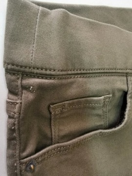 DKNY szorty jeansowe khaki 36