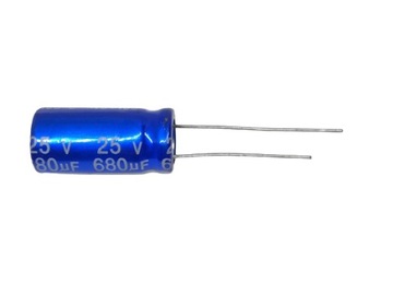 Kondensator 680uF/25V 105*C 10x20mm