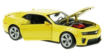 CHEVROLET CAMARO ZL1 MODEL METALOWY WELLY 1:24 ŻÓŁ