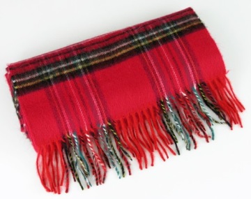 ШОТЛАНДСКИЙ ШАРФ СРЕДНЕГО РАЗМЕРА ТАРТАН УНИСЕКС 25/160 см