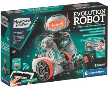 CLEMENTONI 50818 NAUKOWA ZABAWA EVOLUTION ROBOT 2.0