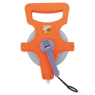 РУЧКА РУКАТНАЯ 50М С РУЧКОЙ ДЛИННАЯ СТРОИТЕЛЬНАЯ МЕРНАЯ ЛЕНТА