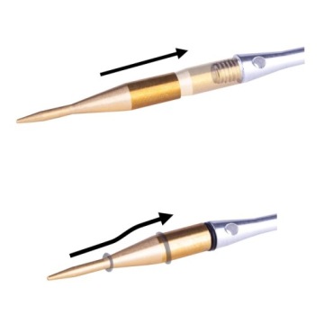 Система блокировки вала — резиновые ленты с нитевдевателем