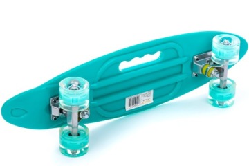 СКЕЙТБОРД FISH PENNY СО СВЕТОДИОДНЫМИ КОЛЕСАМИ
