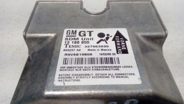 13188855 MODUL AIRBAG OPEL ASTRA H FURGON L70 1.9 CDTI 16V