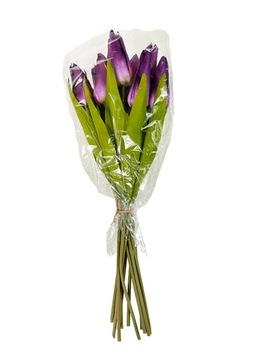 Tulipan Bukiet 12 szt. M702 (42 cm) Fiolet
