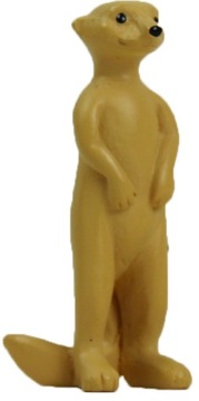 Surykatka stojąca - 3,7cm wysoka do figur 9-11cm