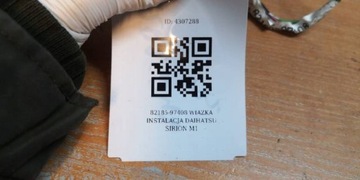 82185-97408 SVAZEK INSTALACE DAIHATSU SIRION M1