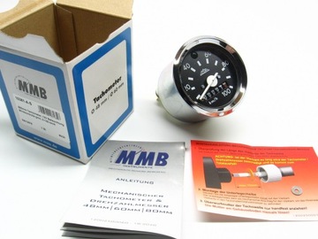 КНЯЖВ - СЧЕТЧИК SIMSON MMB ГЕРМАНИЯ 100КМ/Ч 60ММ