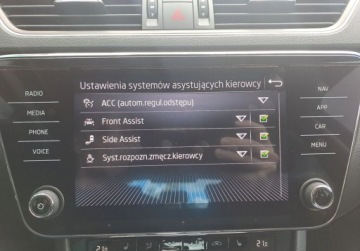 Skoda Superb III Liftback Facelifting 2.0 TSI 190KM 2021 Skoda Superb FULL LED Virtual Cockpit El. fotel ACC Side Assist Salon PL A, zdjęcie 18