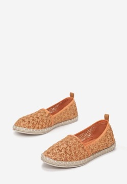 Renee Brązowe Espadryle damskie 36