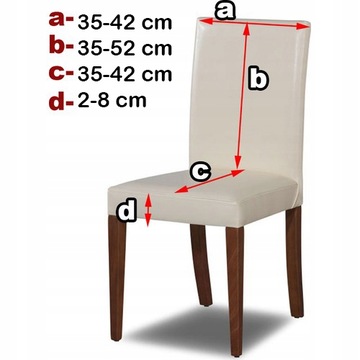 ELASTYCZNE POKROWCE NA KRZESŁA