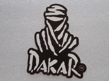 НАКЛЕЙКА С ЛОГОТИПОМ DAKAR RALLY MOTO MOTOCROSS RALLY НАКЛЕЙКА 7 x 8,8 см