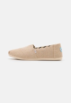ЭСПАДРИЛЫ ЖЕНСКИЕ TOMS, БЕЖЕВЫЕ, Слипоны, 42 ŻGA
