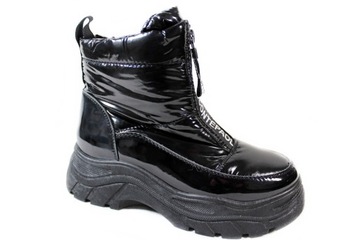Śniegowce Vinceza 34519 R.36 Czarny Lakier