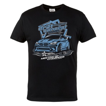 KOSZULKA MOTORYZACYJNA WYŚCIGI ULICZNE DRIFTING
