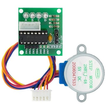 664 Шаговый двигатель 28BYJ-48 5В + ULN2003 Arduino
