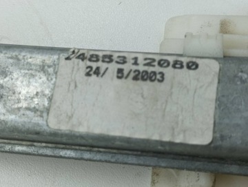 LANCIA PHEDRA 2002 LEVÝ STRANA MECHANIZMUS ZVEDÁNÍ OKNO PŘEDNÍ