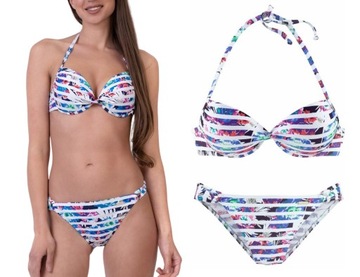 T89 Sunseeker bikini komplet strój kostium kąpielowy dwuczęściowy 36A