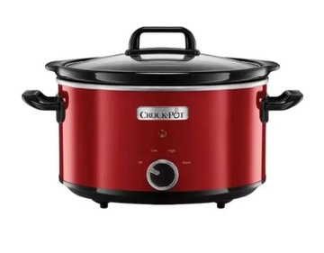 Wolnowar Crock Pot 3,5 l czerwony SCV400RD-050