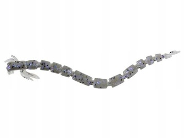 Westin BloodTeez Worm 5.5cm - Electric Blue