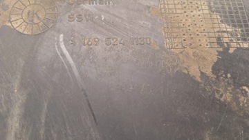 Osłona podwozia A1695241130 Mercedes A Klasa W169