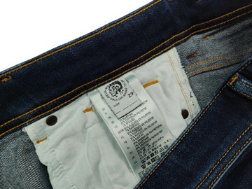 DIESEL SLEENKER-SKINNY MĘSKIE SPODNIE JEANS RURKI r. 29/32 pas80 dł107