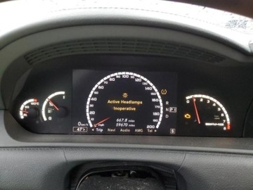 Mercedes CL W216 2008 Mercedes-Benz CL 2008, 6.2L, 63 AMG, porysowany lakier 6.2 Benzyna 518KM, zdjęcie 10