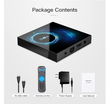 Smart TV Box 4G 64 ГБ T95 6K Android 10 телеприставка.