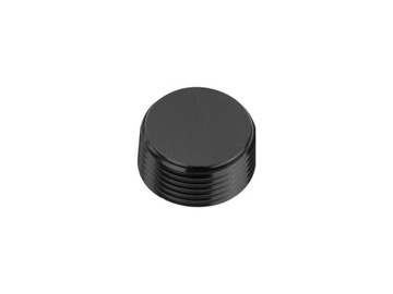 1/2 NPT Korek adapter zaślepka Czarny