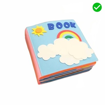 Jojoy Sensory Book 3D-игрушка для маленьких детей