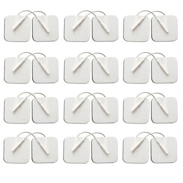 24x ELEKTRODY ŻELOWE ELEKTROSTYMULATOR TENS EMS PIN2