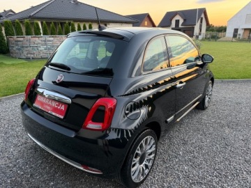 Fiat 500 II Seria 4 1.2 69KM 2018 Fiat 500 2018r 1.2 69KM Po Lifcie Bogato wyposażony, zdjęcie 3