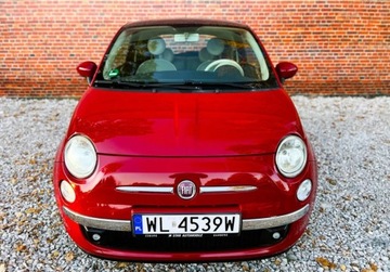 Fiat 500 II Hatchback 3d 1.2 69KM 2009 Fiat 500 Lounge panorama Idealny do miasta Warszawa gwarancja w cenie VVAX, zdjęcie 22