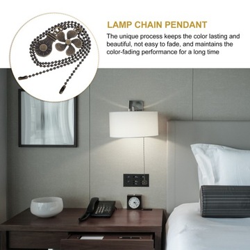 ДЕКОРАТИВНЫЙ ВЫКЛЮЧАТЕЛЬ СВЕТА С ЦЕПЬЮ ВЕНТИЛЯТОРА