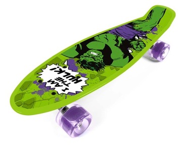 СКЕЙТБОРД FISZA BOARD STRONG 55см GREEN HULK AV