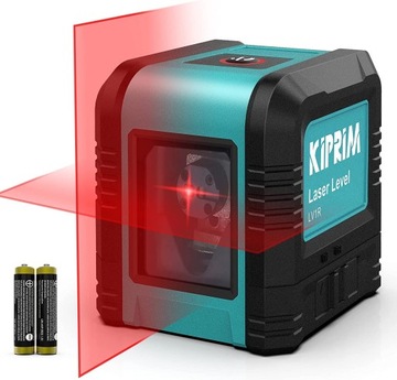 LASER KRZYŻOWY NIWELATOR KIPRIM LV1R PION POZIOM