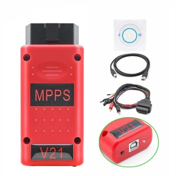 INTERFEJS MPPS v21 TRICORE PL MULTIBOOT EDC 15 16 17 IMMO/EGR/DPF OFF