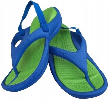 CROCS Athens styl Flip Flop sandałki japonki LEKKIE 27/28