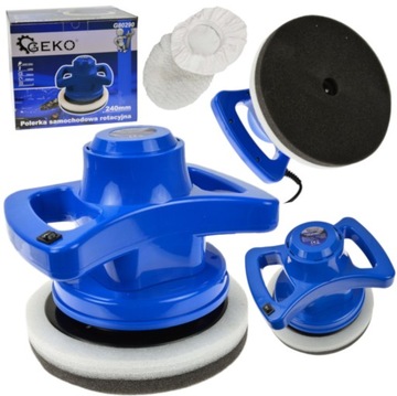 Роторная полировальная машинка 240мм + насадки.