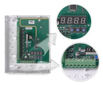 KONTROLER SYSTEMU BEZP. 433MHz MTX-300 SATEL NOWY