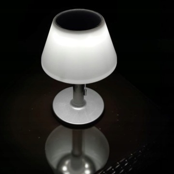 СОЛНЕЧНАЯ СВЕТОДИОДНАЯ НАСТОЛЬНАЯ ЛАМПА 2ВТ НАРУЖНАЯ ДЛЯ ОТДЕЛКИ ТЕРРАСЫ БАЛКОНА IP44