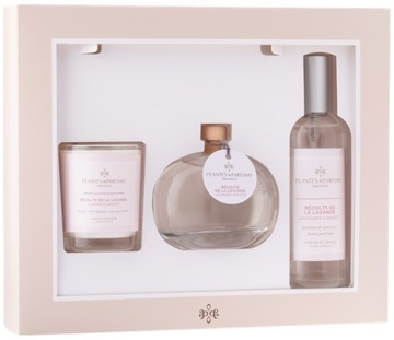 Подарочный набор - АРОМАТИЧЕСКИЙ ДИФФУЗОР - свеча - спрей - LAVENDER HARVEST