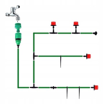 КОМПЛЕКТ ШЛАНГОВ ДЛЯ ПОЛИВА 20М САДОВОГО ПЛАНА
