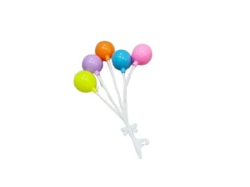 TOPPER NA TORT OZDOBNY BALONIKI - TBS003