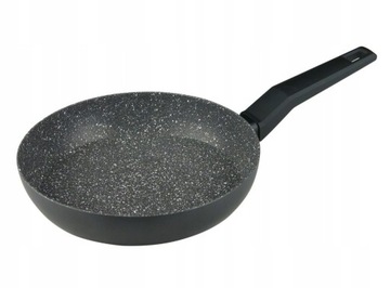 Patelnia tradycyjna Rossner KAMIEŃ 30 cm granitowa