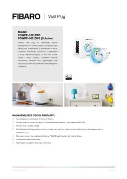 Дюбель Fibaro FGWPE-102